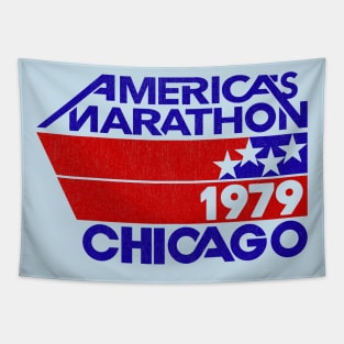 Classic Chicago Marathon 1979 Tapestry