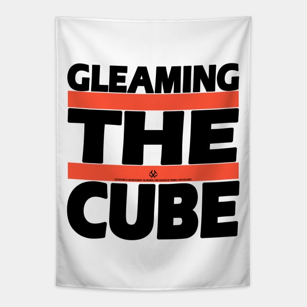 Gleaming The Cube Tapestry by Turnbill Truth Designs