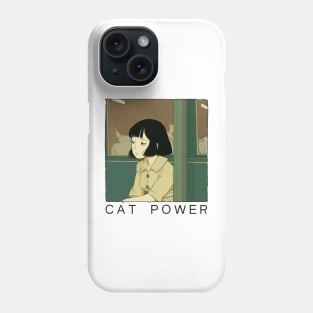 Cat Power ^^^^^^ Fan Art Design Phone Case