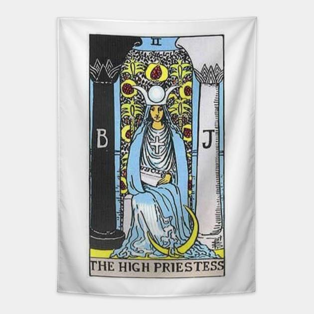 High Priestess Tarot Tapestry by Phantastique