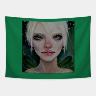 Green Faerie - Tink's sister Tapestry