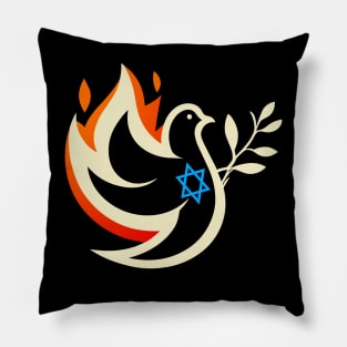 Peace For Israel Pillow