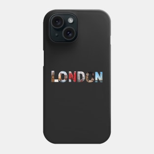 London Text Mask Phone Case