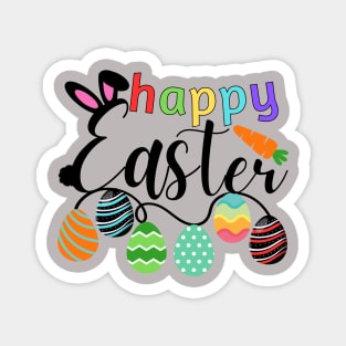 Happy Easter Bunny Rabbit Face Funny Easter Day Magnet