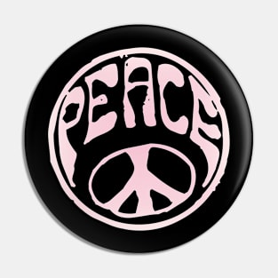 Retro Peace Sign Pin