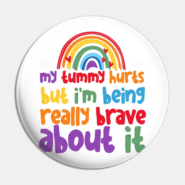 My Tummy Hurts But I_m Being Really Brave About It Pin by LEGO