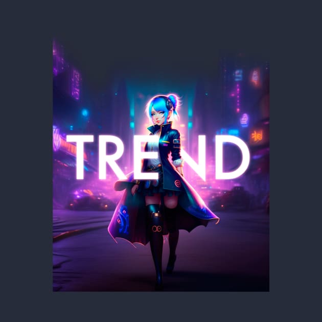 Trand stylish neon by mis_lemona