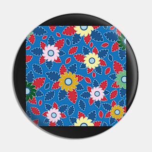 Floral bouquet in bold and vibrant colours Pin