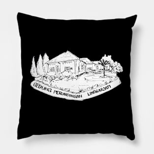 Linggarjati Building Pillow