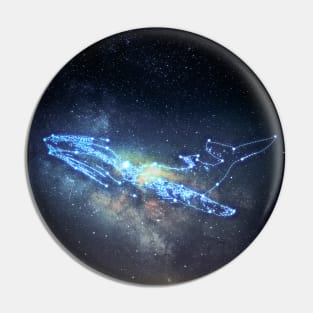 Whale Constellation Pin