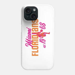 Defunct Miami Floridians Basketball Team Phone Case