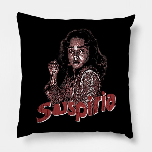 Suspiria Pillow by Fuzzylots