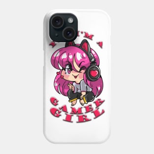 Yes Im A Gamer Girl Red Phone Case