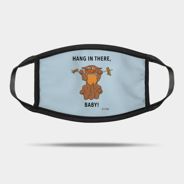 Hang In There Baby Simpsons Mask Teepublic Uk
