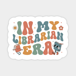 In My Librarian Era Gift For Men Women Magnet