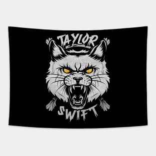 Angry Cat Swift Tapestry