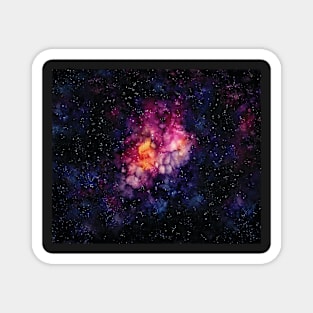 Kissedwaterlily Nebula and Stars Magnet