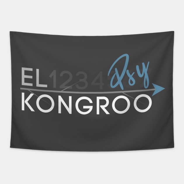 El Psy Kongroo Tapestry by Dapper Draws