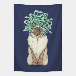 Medusa Cat Tapestry