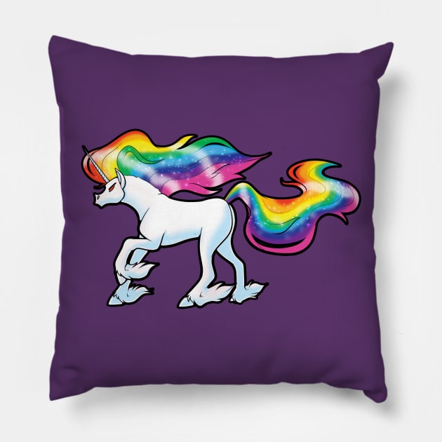 Fierce (Holographic Stickers In Description!) Pillow by Temrin