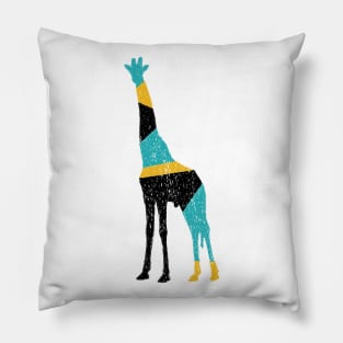 Postmodern Giraffe Pillow