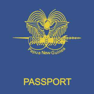 Papua New Guinea passport T-Shirt