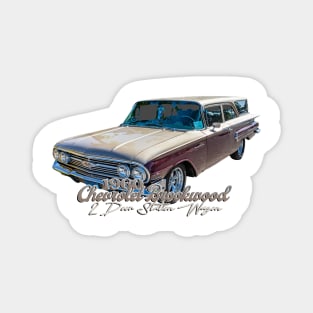 1960 Chevrolet Brookwood 2 Door Station Wagon Magnet