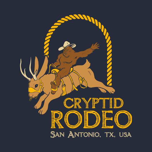 Cryptid Rodeo by JonathanDodd_Draws