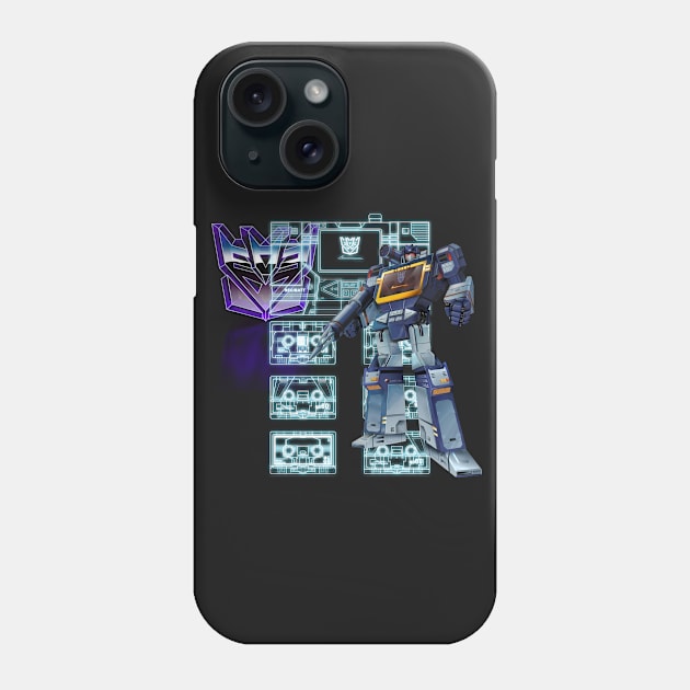 Masterpiece Soundwave Phone Case by Draconis130