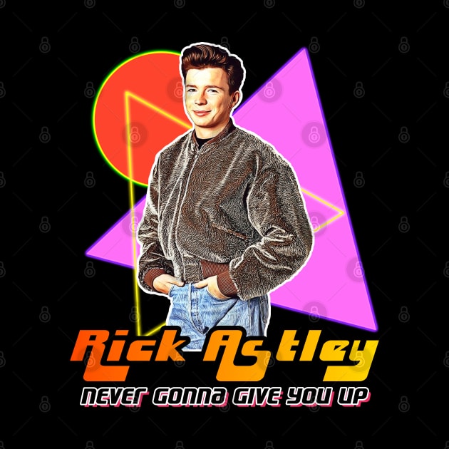 Rick Astley Never Gonna 90s Style Fan Art by darklordpug