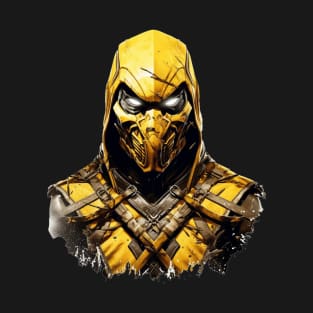 Scorpion Mortal Kombat Design T-Shirt