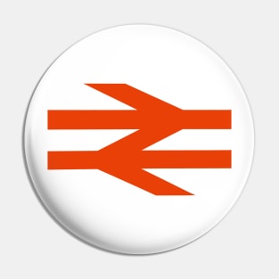 British Rail Double Arrow logo Pin