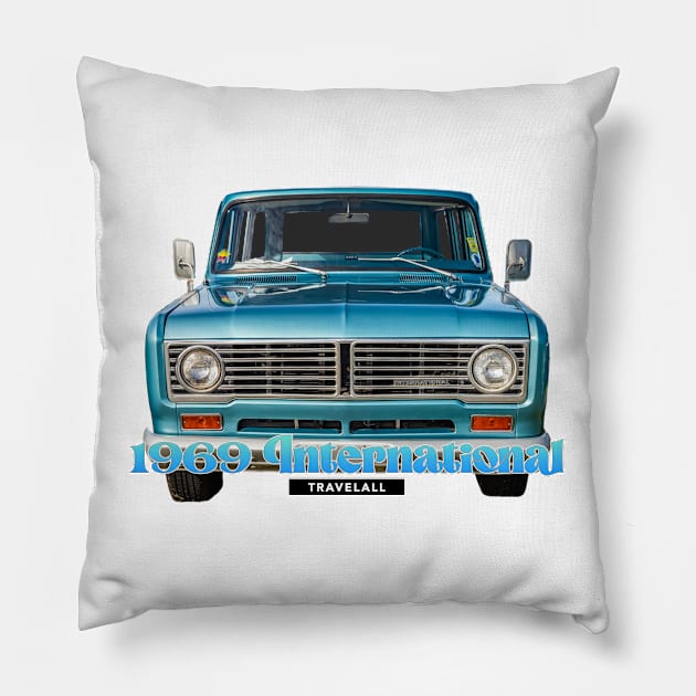 1969 International Travelall Pillow by Gestalt Imagery