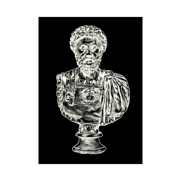 Philosopher King: Exploring the Wisdom of Marcus Aurelius by Holymayo Tee