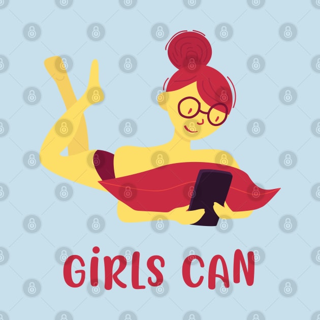 Girls Can by saniday