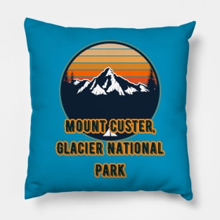 Mount Custer, Glacier National Park Pillow