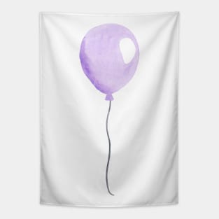 Cute purple balloon Tapestry