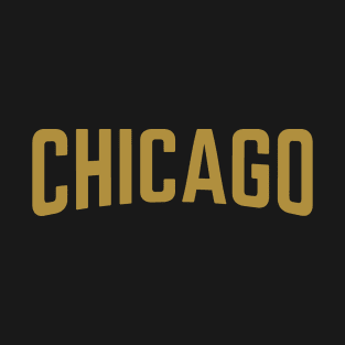 Chicago City Typography T-Shirt