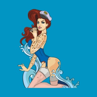 Redhead Sailor Girl T-Shirt