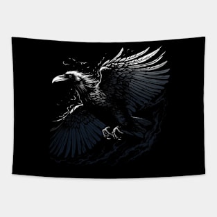 Flying Raven Tapestry