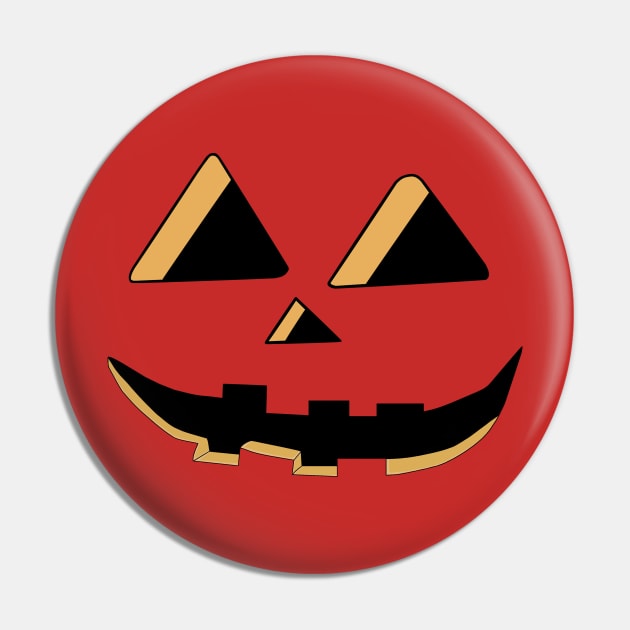 Pumpkin Face Pin by AimarsKloset