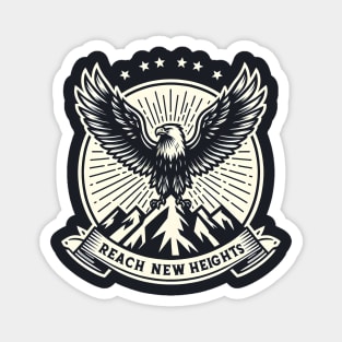 Reach New Heights Magnet