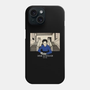 Portrait of Simone de Beauvoir Phone Case