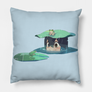 Asui Tsuyu Pillows Teepublic