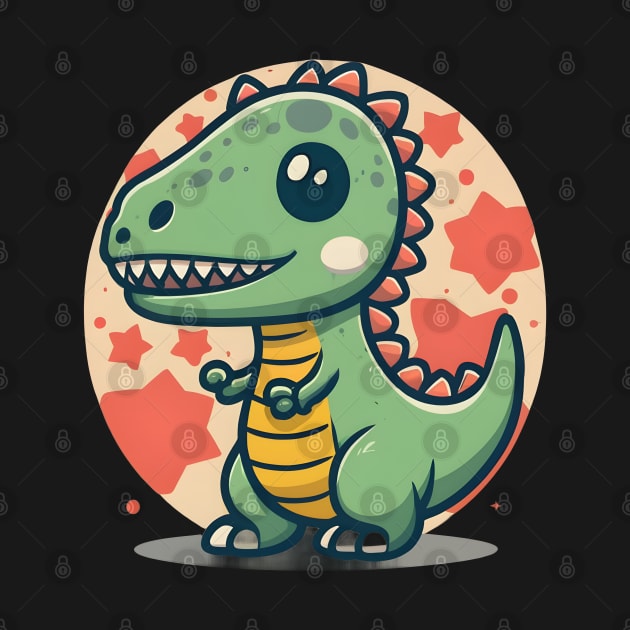 Cute baby trex by Spaceboyishere