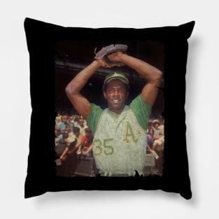 Vida Blue in Oakland Athletics Pillow