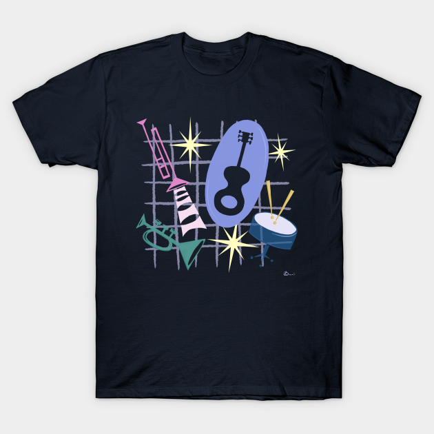 Discover Django Jazz Composition - Jazz - T-Shirt