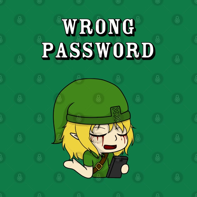 wrong password (ben drowned) by LillyTheChibi