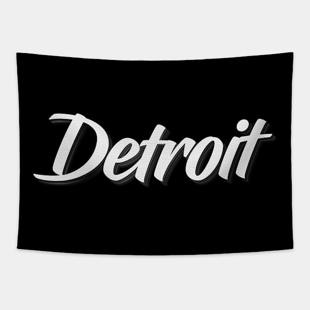 Detroit Tapestry by ProjectX23