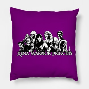 Xena, Gabrielle, Ares, Joxer, Callisto, Ephiny, Autolycus and Aphrodite. Pillow